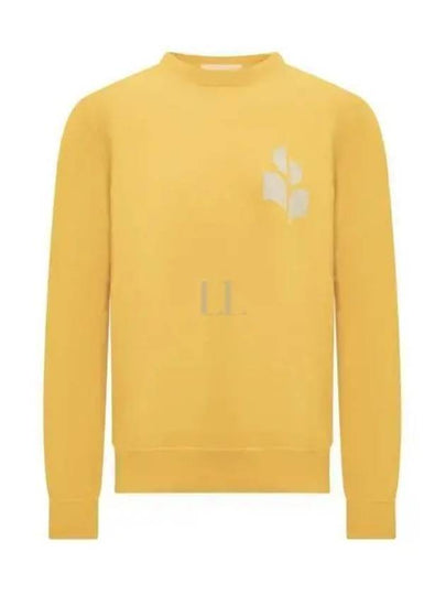 Evans Logo Crew Neck Knit Top Yellow - ISABEL MARANT - BALAAN 2