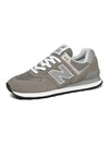 574 Logo Mesh Low Top Sneakers Grey - NEW BALANCE - BALAAN 5