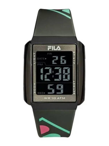 Wrist Watch Rubber Men's Electronic Digital 38 325 003 - FILA - BALAAN 1