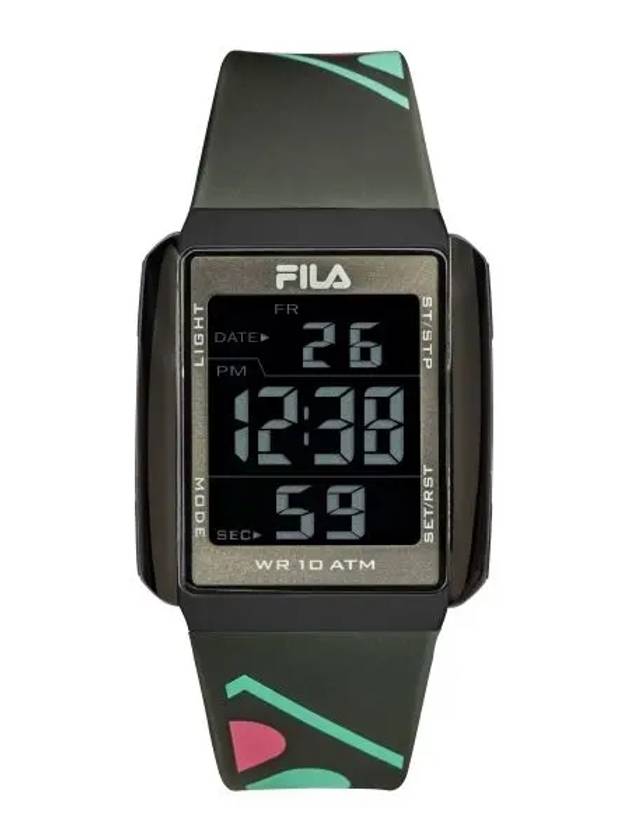 Wrist Watch Rubber Men's Electronic Digital 38 325 003 - FILA - BALAAN 2