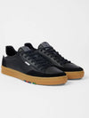 Hillstar Leather Low Top Sneakers Black - PAUL SMITH - BALAAN 3