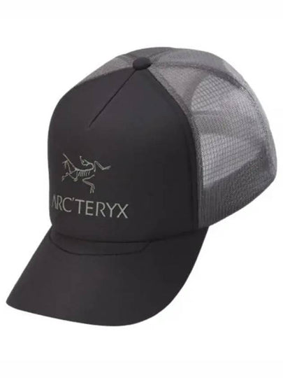 Bird Word Trucker Curved Ball Cap Black - ARC'TERYX - BALAAN 2