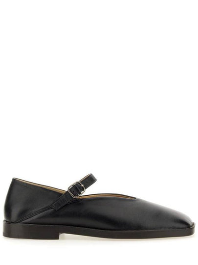 Square Toe Ballerina Shoes Black - LEMAIRE - BALAAN 2