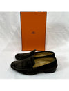 40 Hermes Men s H Logo Suede Moccasin Loafer - HERMES - BALAAN 5