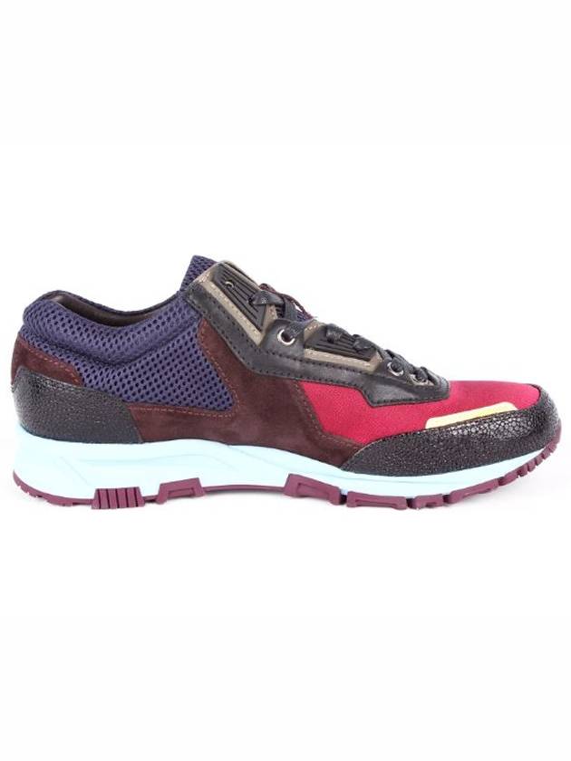 Men Running New Trainer Burgundy Blue SKDRNU T0ME - LANVIN - BALAAN 6