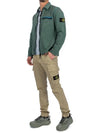 Nylon Metal Econyl Regenerated Zip-Up Jacket Green - STONE ISLAND - BALAAN 3