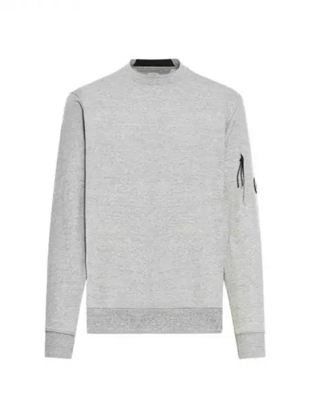 Diagonal Raised Fleece Lens Sweatshirt Grey - CP COMPANY - BALAAN 2