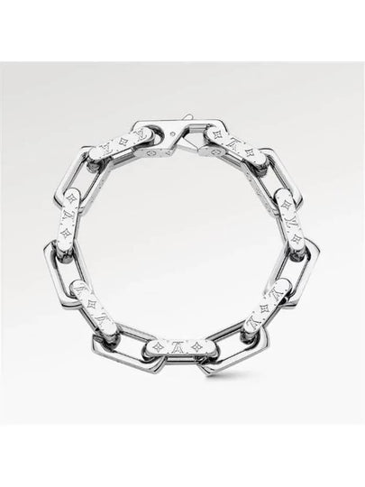 Monogram Chain Bracelet Silver - LOUIS VUITTON - BALAAN 2