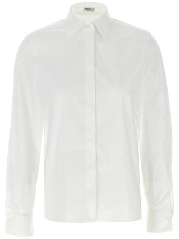 Brunello Cucinelli 'Monile' Poplin Shirt - BRUNELLO CUCINELLI - BALAAN 1