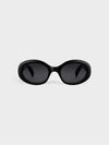 Eyewear Triomphe Acetate Sunglasses Black - CELINE - BALAAN 2