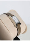 H Heure 25MM Leather Watch Etoupe - HERMES - BALAAN 5