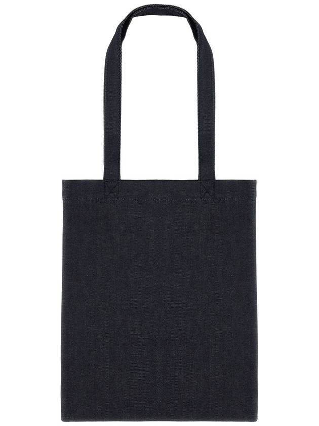 Laure logo denim tote bag blue - A.P.C. - BALAAN 3