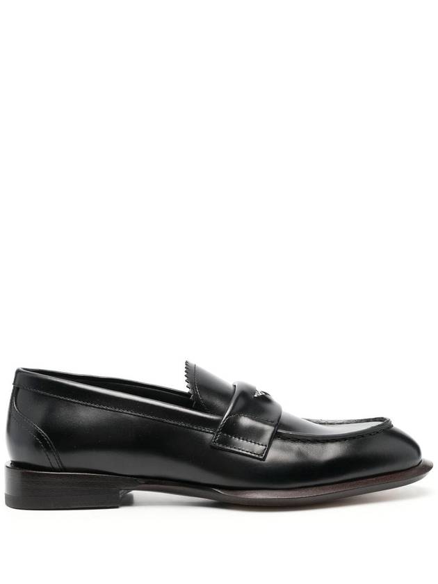 23 ss Black Leather Loafer 705086WHSWJ1530 B0480002953 - ALEXANDER MCQUEEN - BALAAN 1