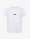 Reverse Embroidered Logo Stitched Cotton Short Sleeve T-Shirt White - MAISON MARGIELA - BALAAN 2