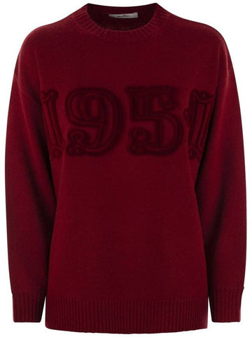 FIDO - Monogram pullover in wool and cashmere - MAX MARA - BALAAN 1