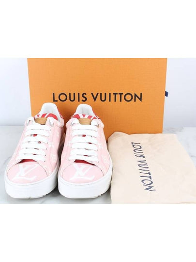 Monogram Time Out Sneakers Pink 36 5 235 - LOUIS VUITTON - BALAAN 2