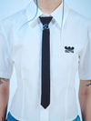 D Ring Neck Tie Black - DILETTANTISME - BALAAN 1