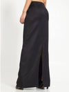 Silk Twill Long A-Line Skirt - BOTTEGA VENETA - BALAAN 4