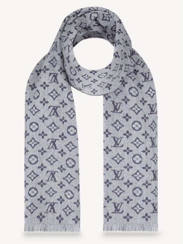 Monogram Classic Scarf Light Grey - LOUIS VUITTON - BALAAN 3