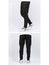 Zipper Cotton Straight Pants Black - BALMAIN - BALAAN 4