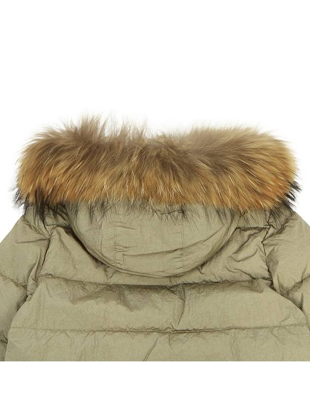 USA McTon Goggle Down Parka Silver Sage 15CKOW013C 005709G 335 Can be worn by adults - CP COMPANY - BALAAN 7