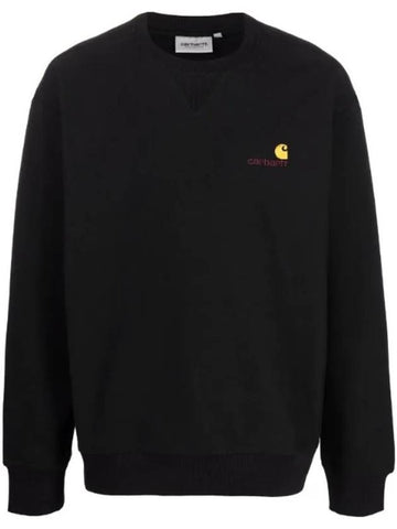 American Script AMERICAN SCRIPT Sweatshirt Black - CARHARTT WIP - BALAAN 1