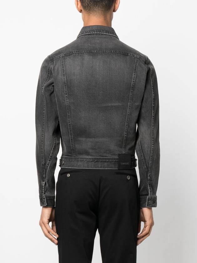 Denim Jacket Black - TOM FORD - BALAAN 11