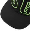 Embroidered Logo Base Cotton Ball Cap Black - MSGM - BALAAN 8