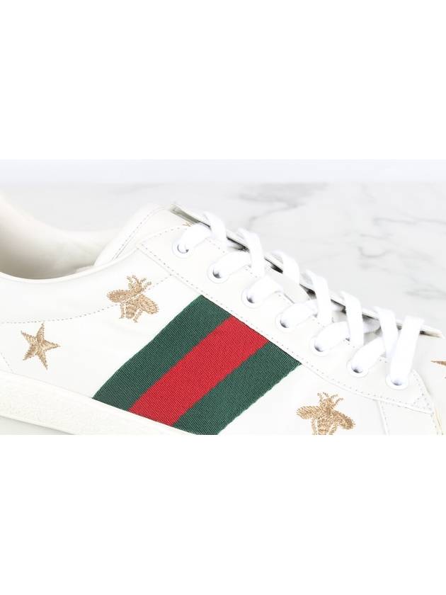 star embroidered ace sneakers - GUCCI - BALAAN 7