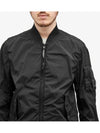 Nycra R Bomber Jacket Black - CP COMPANY - BALAAN 5