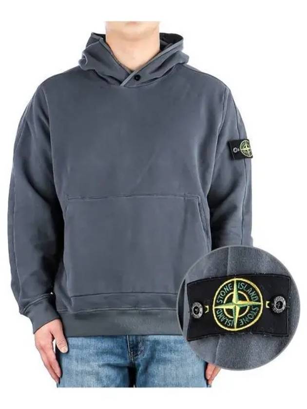 Men s wappen hood sweatshirt 271805 - STONE ISLAND - BALAAN 1