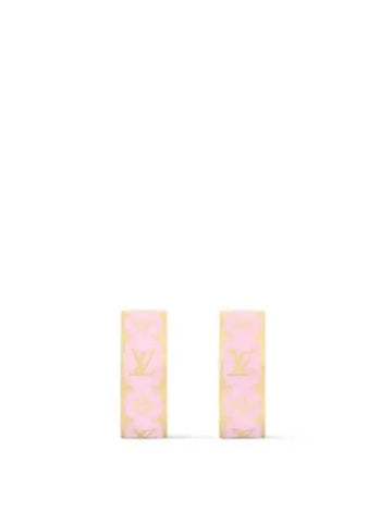 Nanogram enamel earrings pink M01831 - LOUIS VUITTON - BALAAN 1