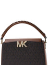 Karlie Small Logo Cross Bag Brown - MICHAEL KORS - BALAAN 8