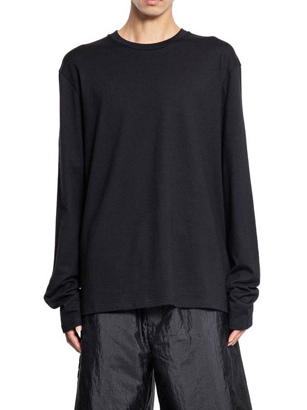 Logo print long sleeve t-shirt J22GC0188J46219_001 - JIL SANDER - BALAAN 2