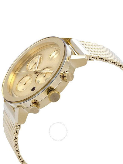 Movado Bold Evolution Chronograph Quartz Gold Dial Men's Watch 3600929 - MOVADO - BALAAN 2