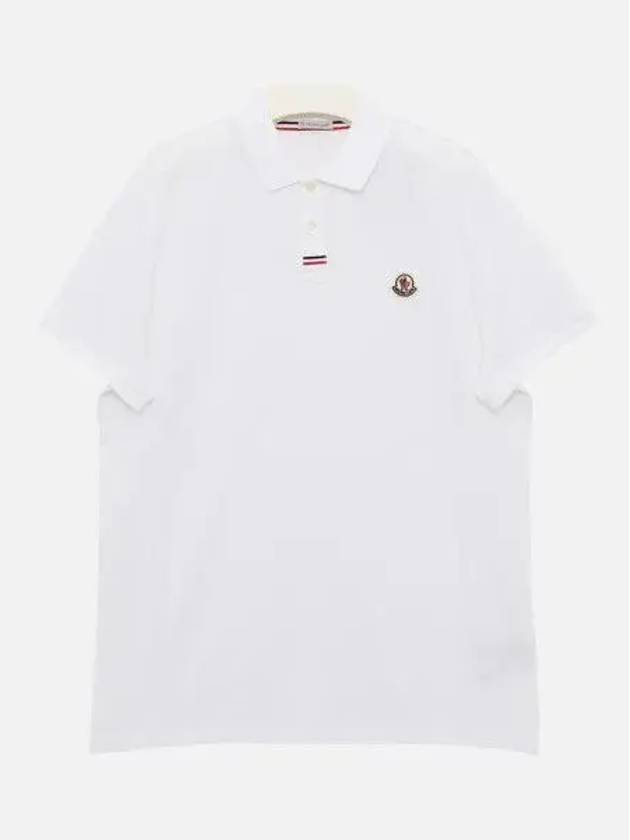 Chest patch logo three stripe button line men s t shirt 8A00029 899UR 001 271966 1039142 - MONCLER - BALAAN 1