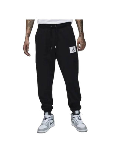 Jordan Essential Fleece Track Pants Black - NIKE - BALAAN 1