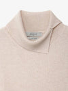 Cashmere Slit Turtleneck Knit Beige - NOIRER - BALAAN 6