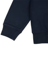 Kids Organic Cotton Fleece Sweatshirt Navy - STONE ISLAND - BALAAN 7