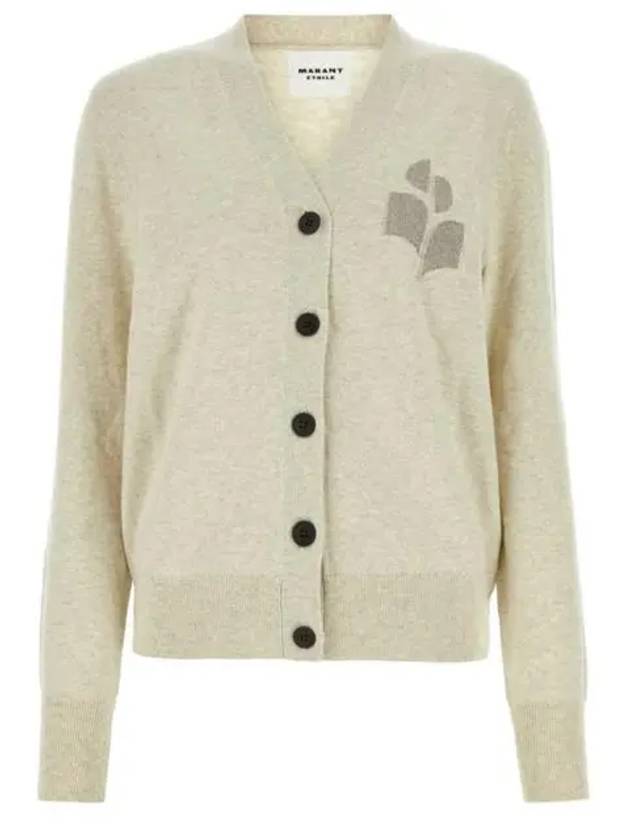 Karin Cotton Cardigan Beige - ISABEL MARANT - BALAAN 2