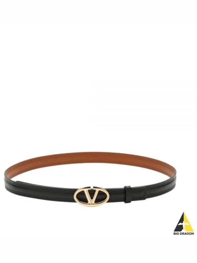 24 4W0T0SJ0 FZC ZL6 4W2T0SJ0 V Bold Edition Leather Belt - VALENTINO - BALAAN 1