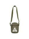 Cordura Double Diamond Shot Bag Olive - PALACE - BALAAN 1