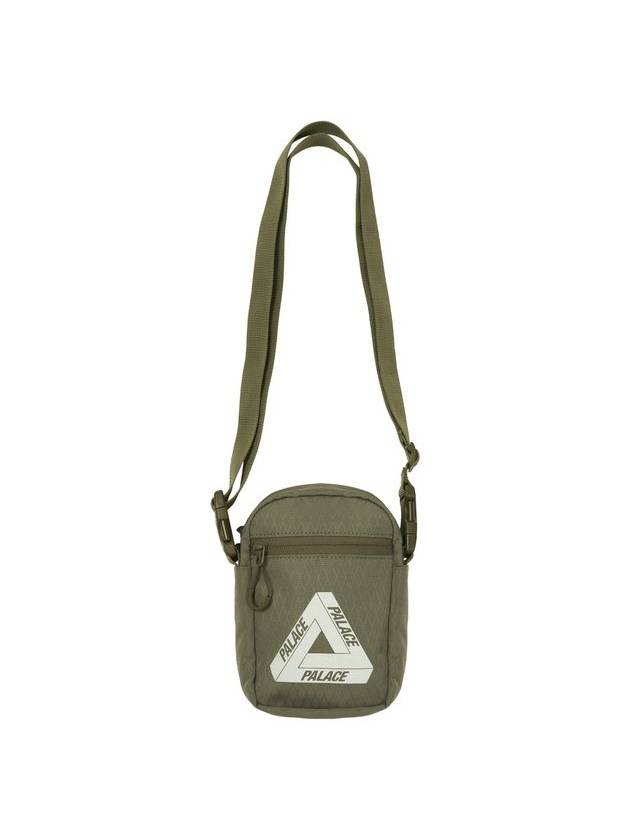 Cordura Double Diamond Shot Bag Olive - PALACE - BALAAN 1