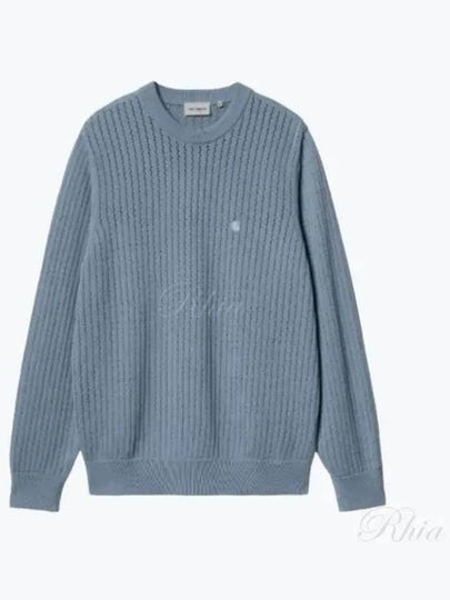 Calen Cotton Knit Top Blue - CARHARTT WIP - BALAAN 2