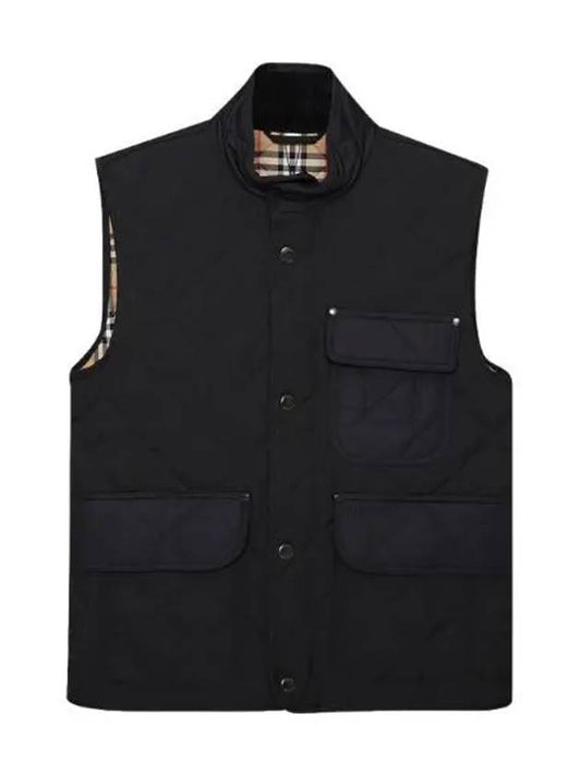 Diamond Quilted Xeon Adjustable Gilet Men s Vest - BURBERRY - BALAAN 1