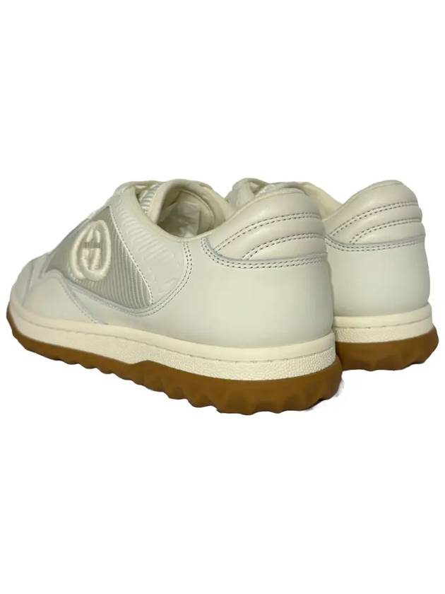 Mac80 Interlocking G Logo Low-Top Sneakers Off-White - GUCCI - BALAAN 5