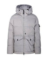 Crinkle Reps Re-Nylon Down Padding Grey - STONE ISLAND - BALAAN 1