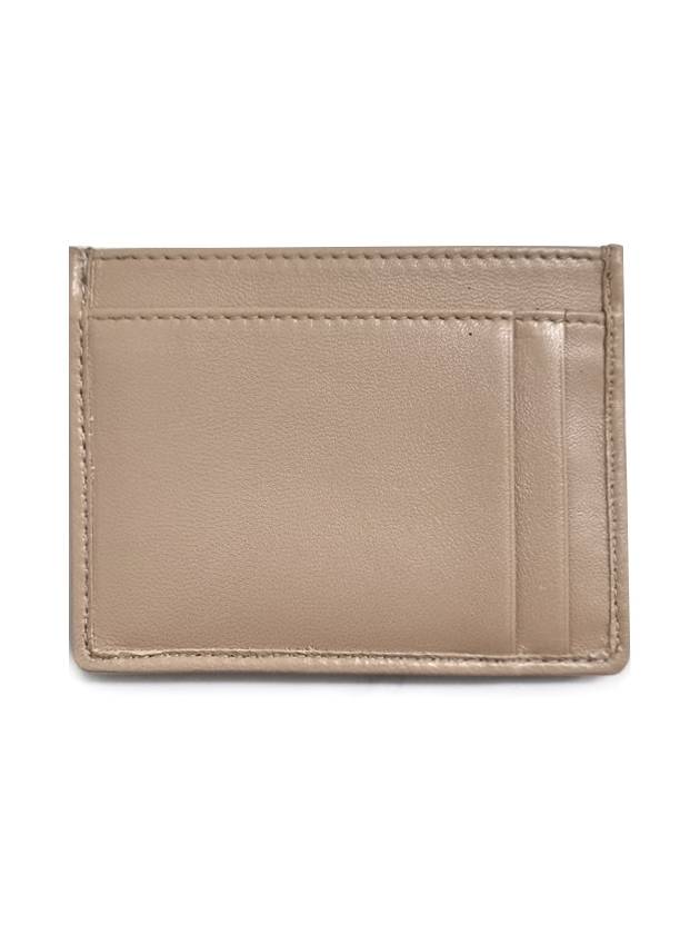 Materasse Nappa Leather Card Wallet Sand Beige - MIU MIU - BALAAN 3