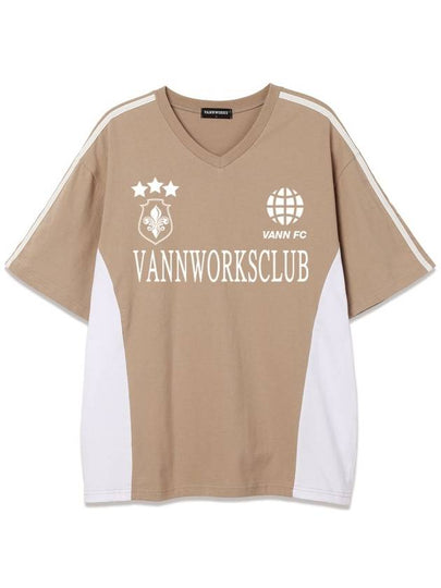 Sporty block core V-neck short sleeve t-shirt VS0033 - VANN WORKS - BALAAN 2