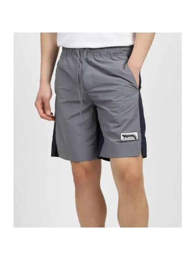 Technical Shorts Grey - MAISON KITSUNE - BALAAN 1